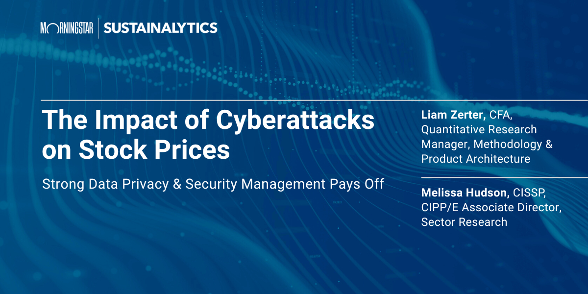 impact of cyberattacks on stock prices