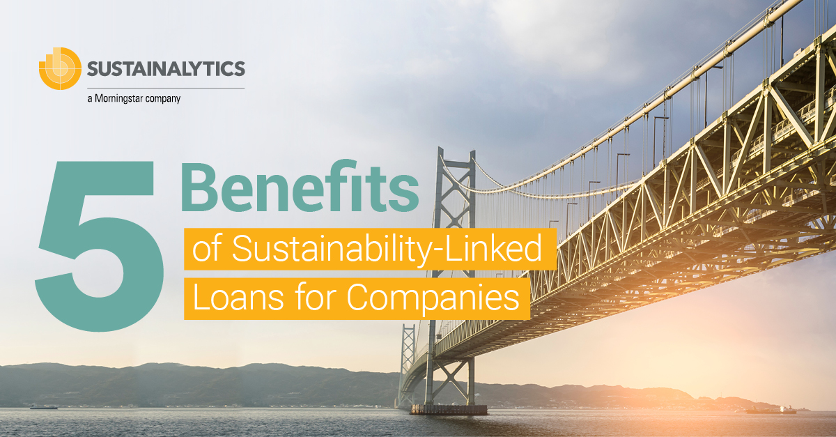 Infographic 5 Benefits of SustainabilityLinked Loans for Companies
