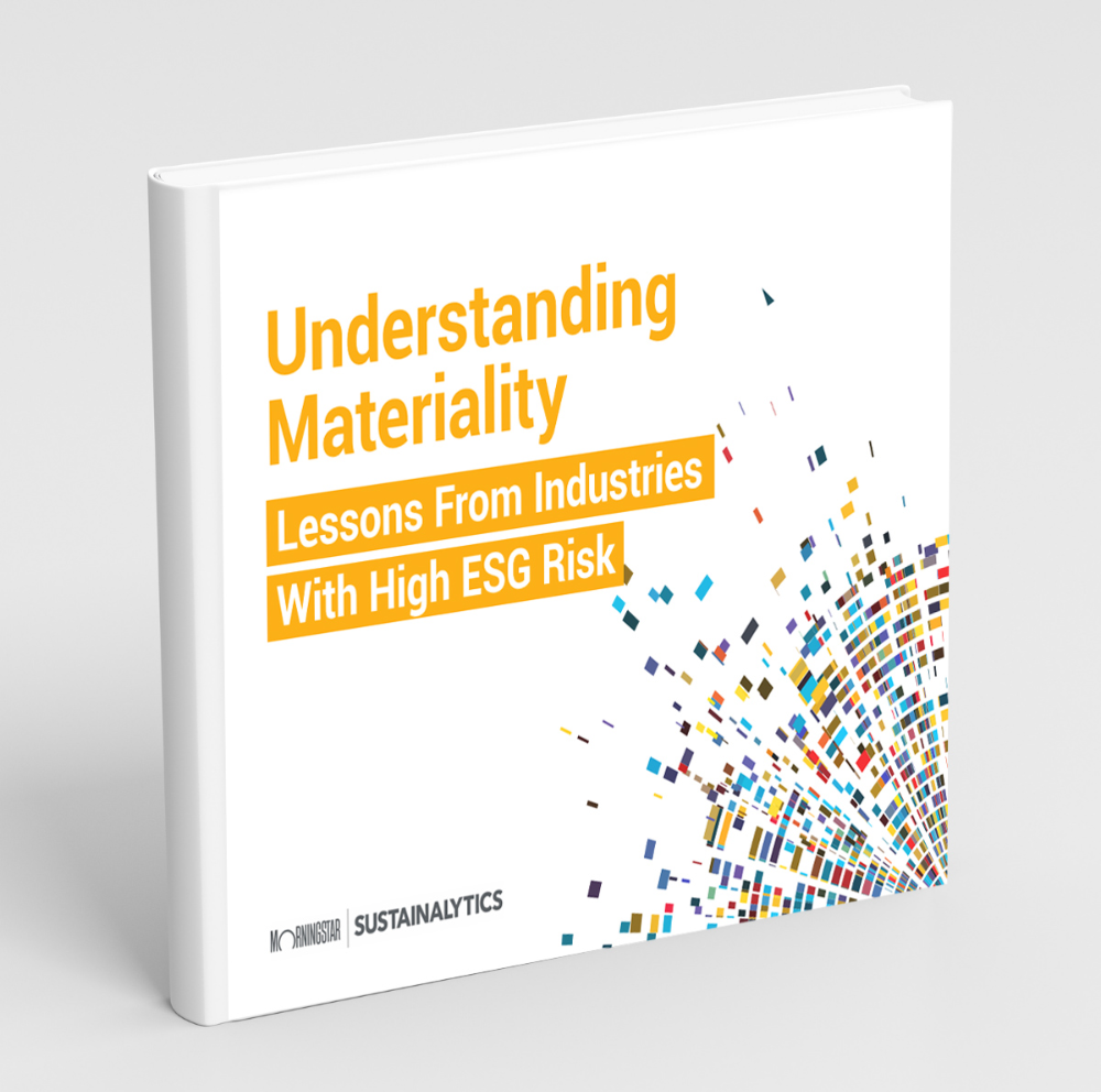 Book image: Download Our New eBook, Understanding Materiality: Lessons From Industries With High ESG Risk