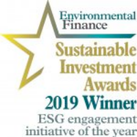 Environmental Finance Sustainable Investment awards 2019 ESG engagement initiative