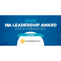 2020 RIA Leadership award for ESG Integration